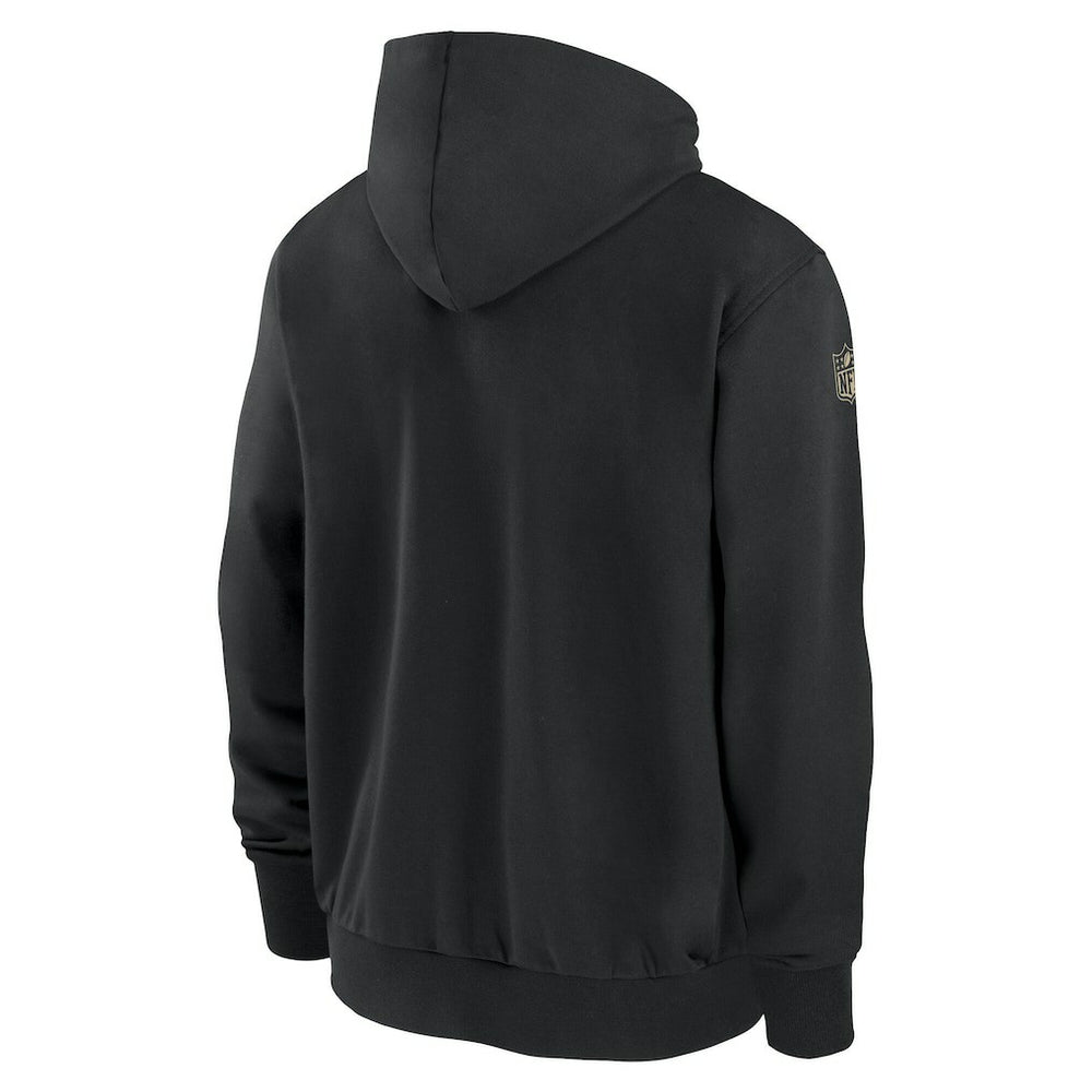New Orleans Saints Sideline Performance Full-Zip Hoodie Jacket - Black | Nike online
