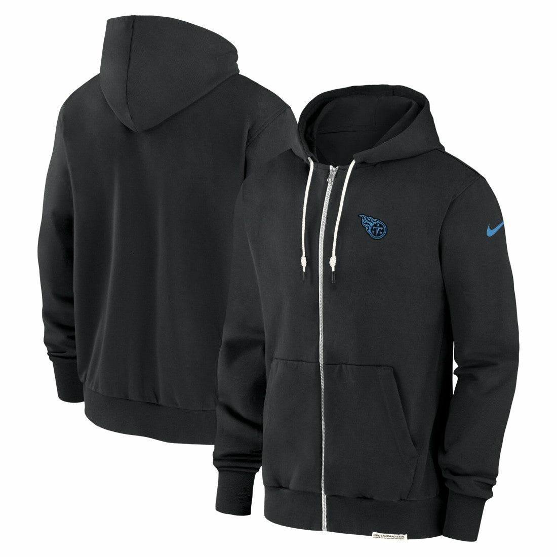 Tennessee Titans Sideline Performance Full-Zip Hoodie Jacket - Black | Nike outlet