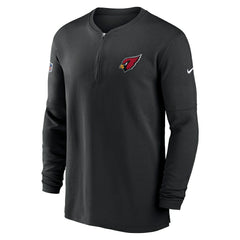 Arizona Cardinals 2023 Sideline Performance Long Sleeve Tri-Blend Quarter-Zip Top - Black | Nike outlet