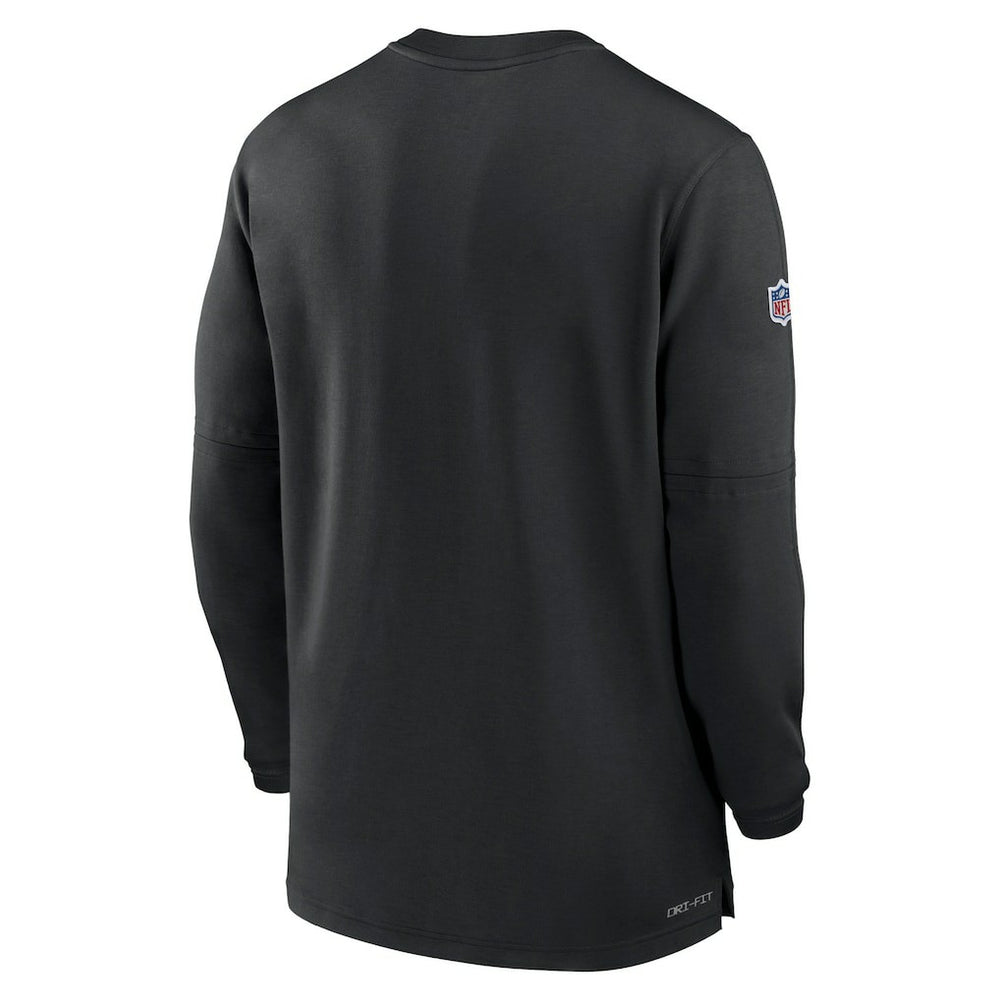Arizona Cardinals 2023 Sideline Performance Long Sleeve Tri-Blend Quarter-Zip Top - Black | Nike outlet