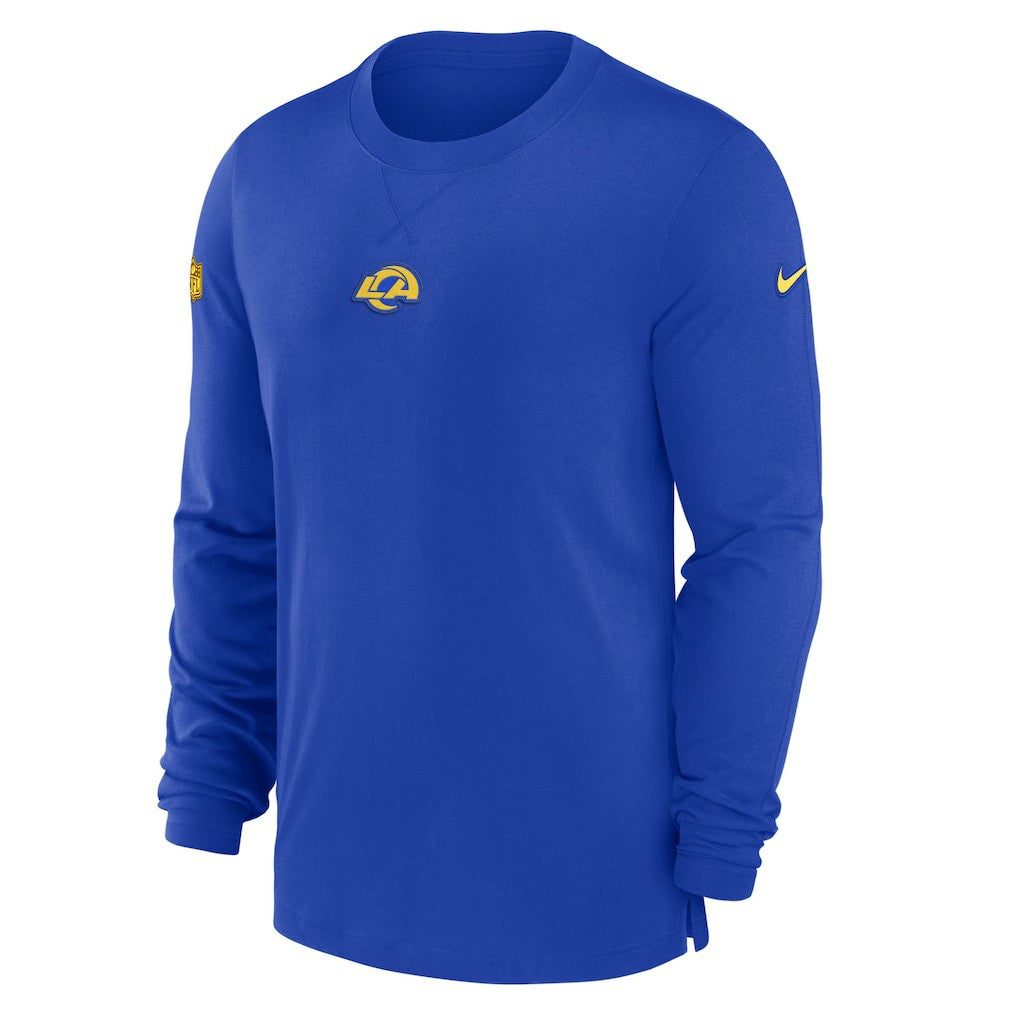 Los Angeles Rams 2023 Sideline Performance Long Sleeve T-Shirt - Royal | Nike on sale