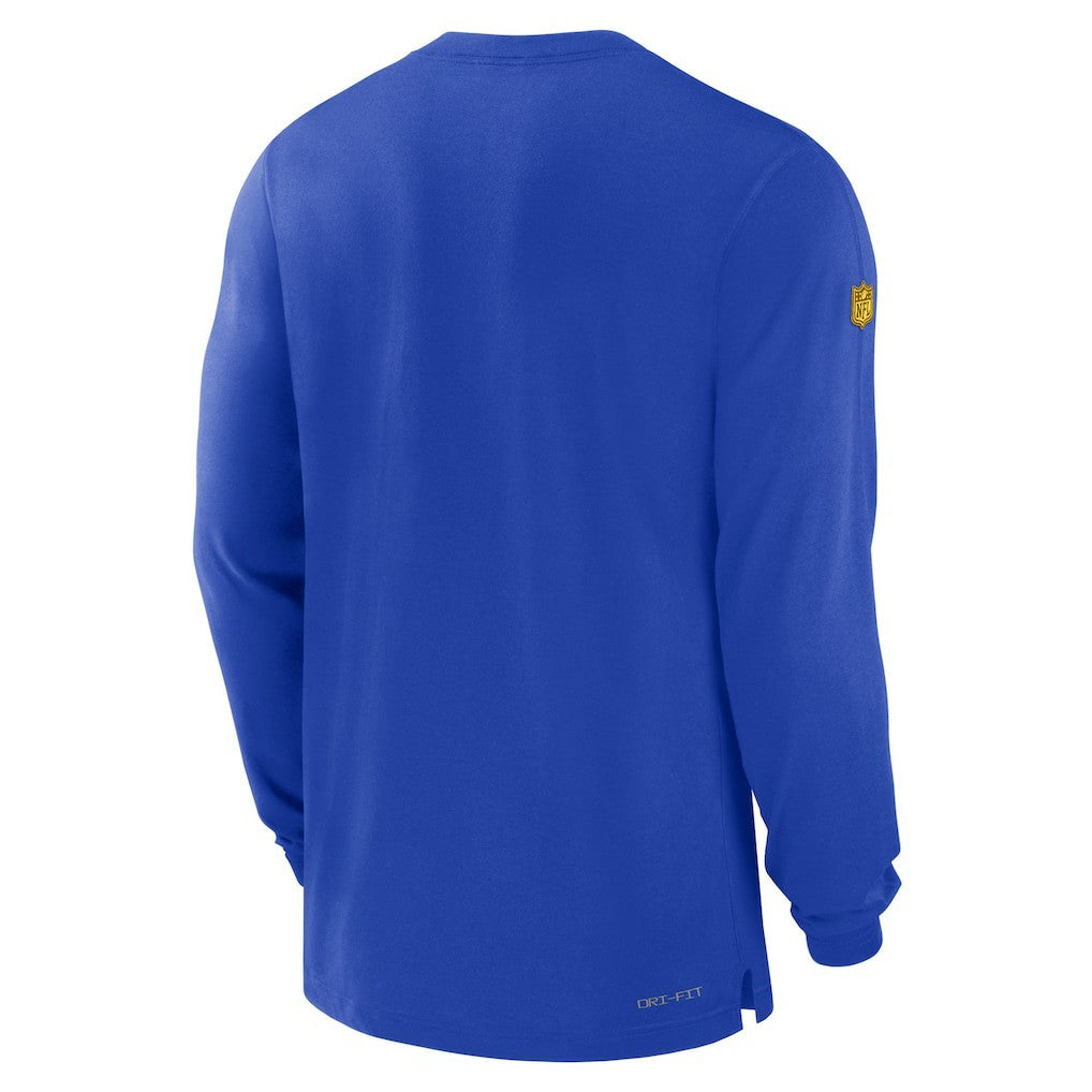 Los Angeles Rams 2023 Sideline Performance Long Sleeve T-Shirt - Royal | Nike on sale
