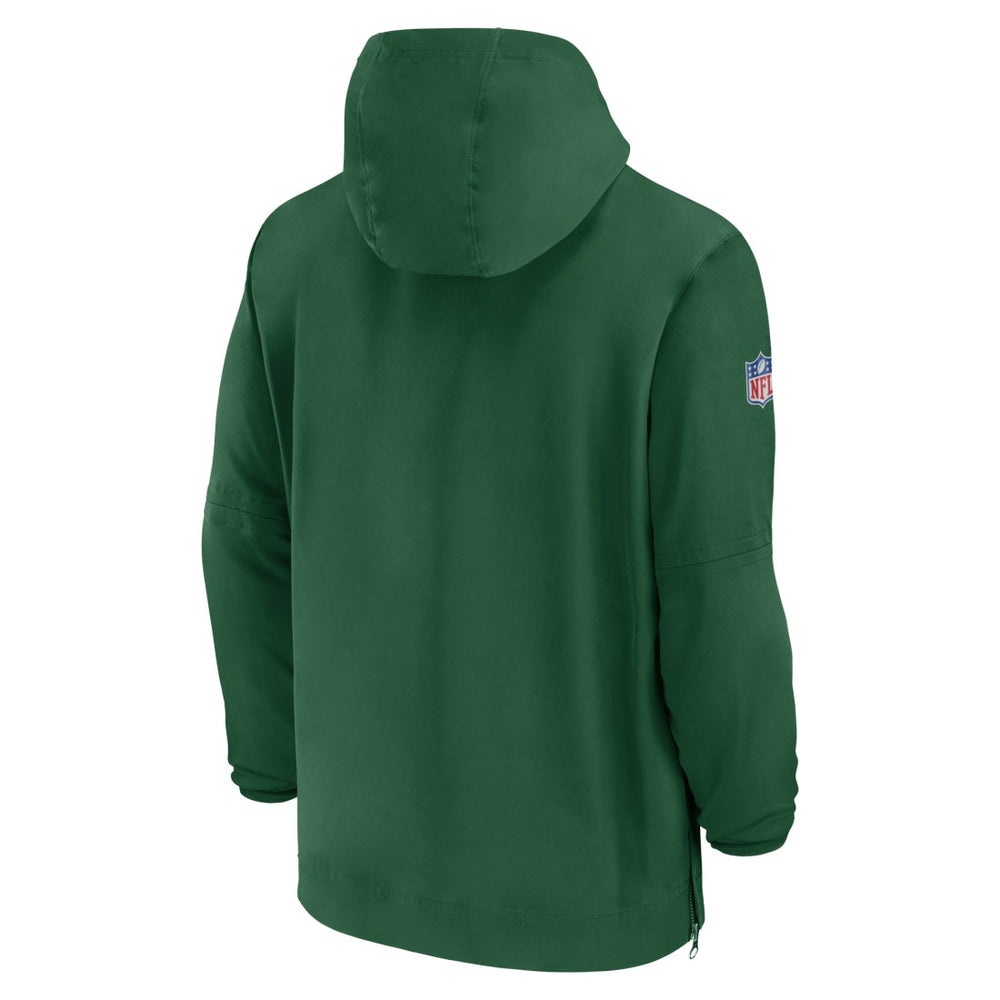 New York Jets Sideline Half-Zip Hoodie - Green | Nike online