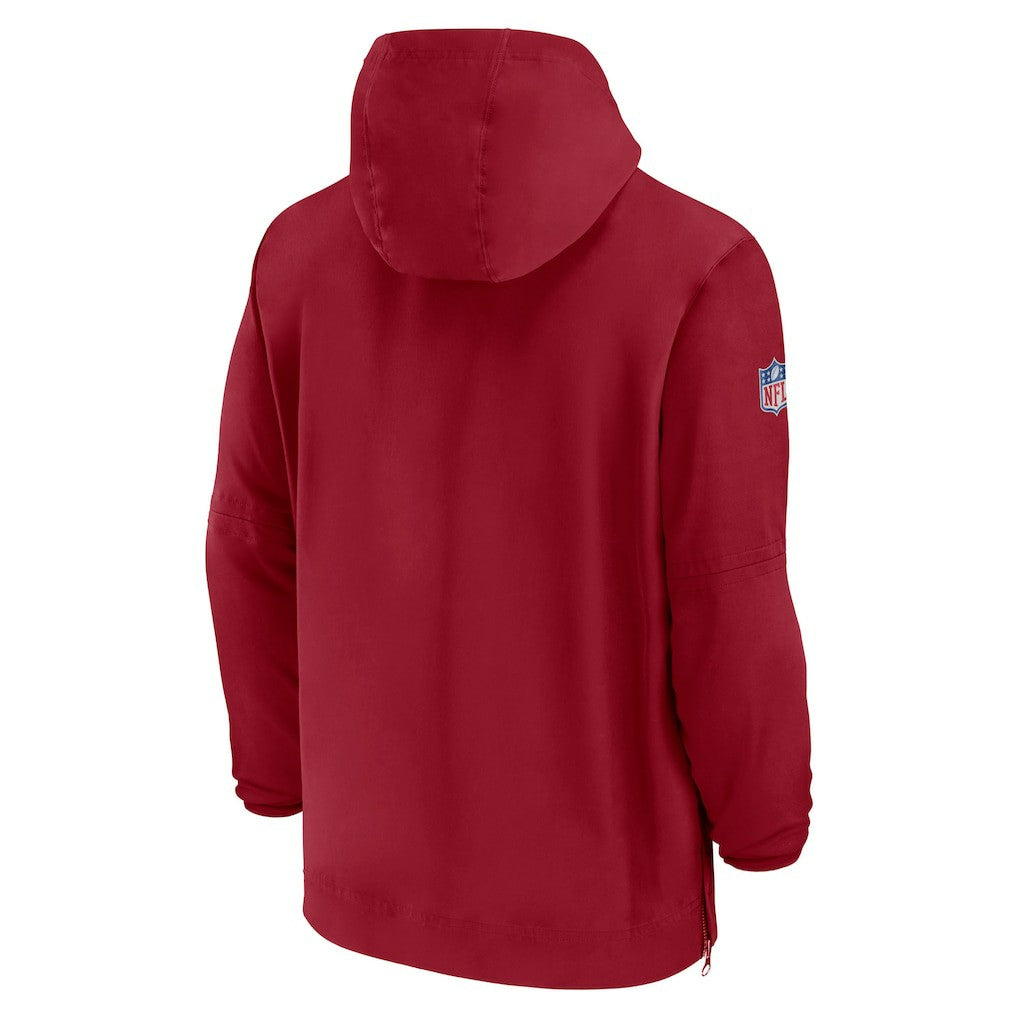 Arizona Cardinals Sideline Half-Zip Hoodie - Cardinal | Nike sale