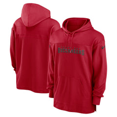 Tampa Bay Buccaneers 2023 Sideline Lightweight Performance Hooded Top - Red | Nike for sale