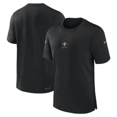 New Orleans Saints 2023 Sideline Performance T-Shirt - Black | Nike discount