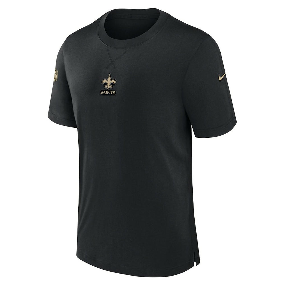 New Orleans Saints 2023 Sideline Performance T-Shirt - Black | Nike discount