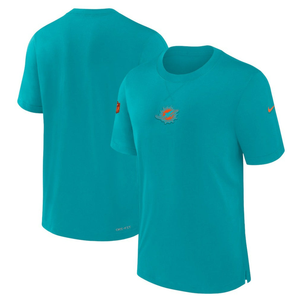 Miami Dolphins 2023 Sideline Performance T-Shirt - Aqua | Nike discount
