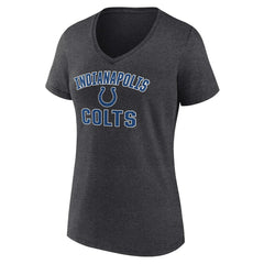 Indianapolis Colts Women's Victory Arch Team V-Neck T-Shirt - Charcoal sale