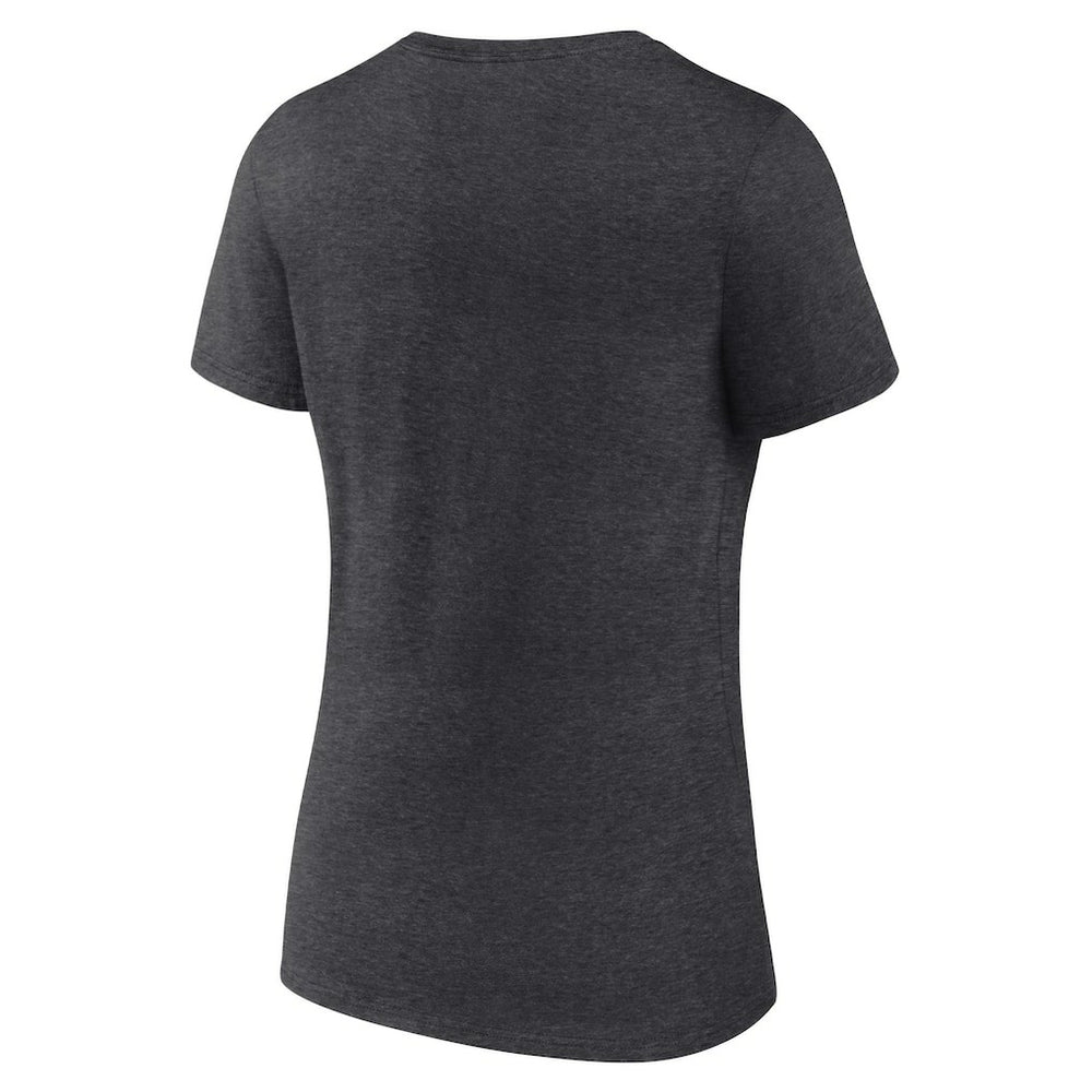 Miami Dolphins Women's Victory Arch Team V-Neck T-Shirt - Charcoal on sale