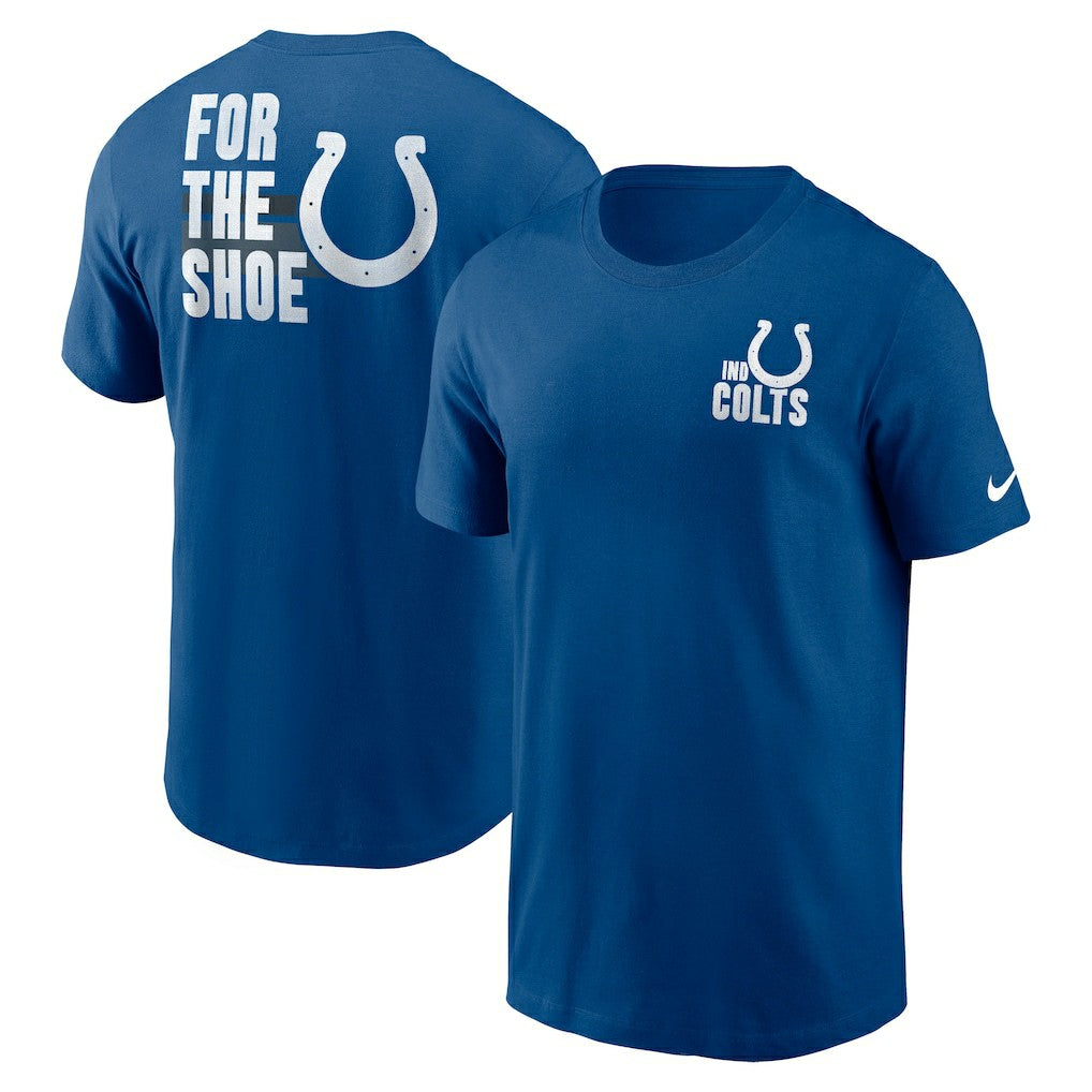 Indianapolis Colts Blitz Essential T-Shirt - Blue | Nike cheap