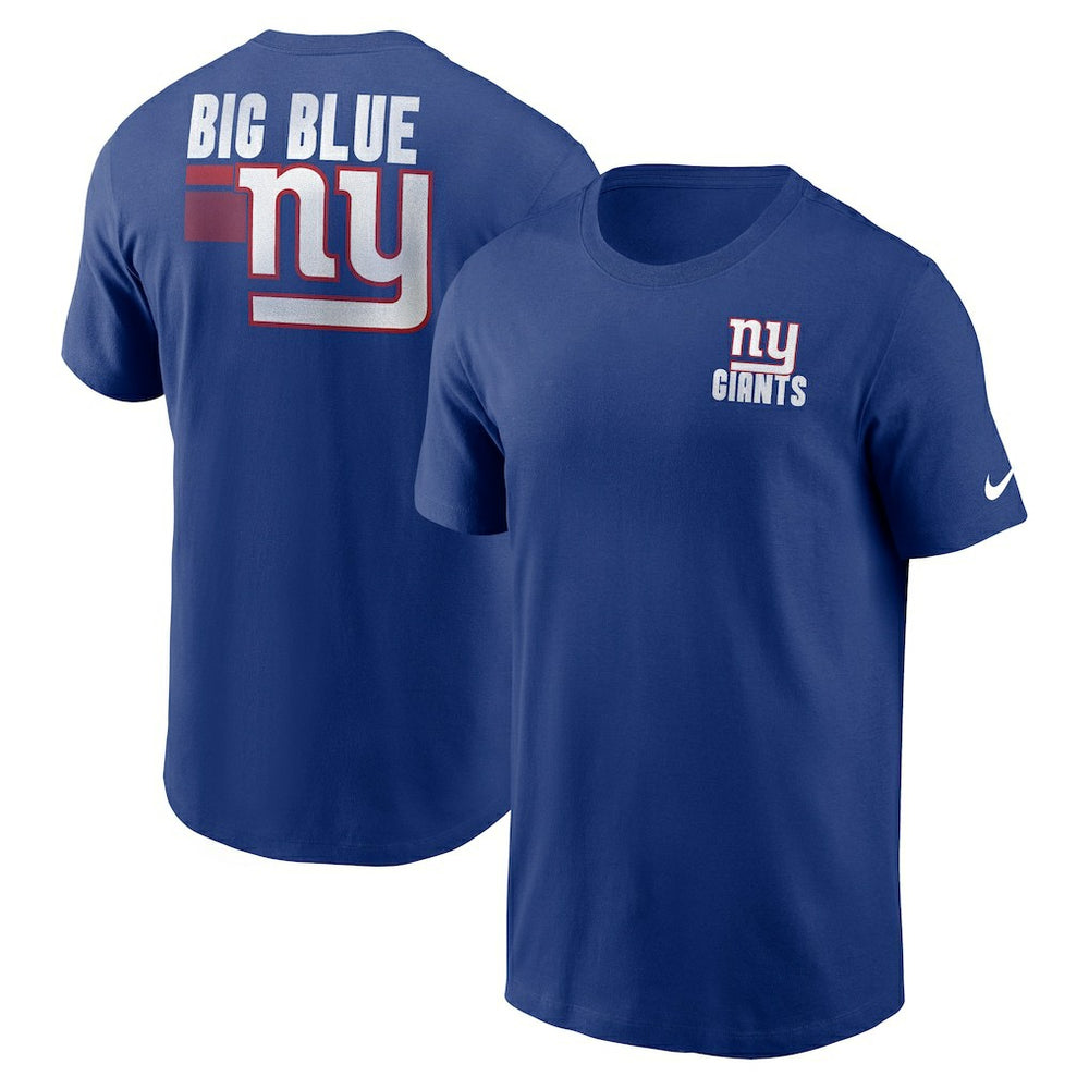 New York Giants Blitz Essential T-Shirt - Royal | Nike discount