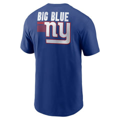 New York Giants Blitz Essential T-Shirt - Royal | Nike discount