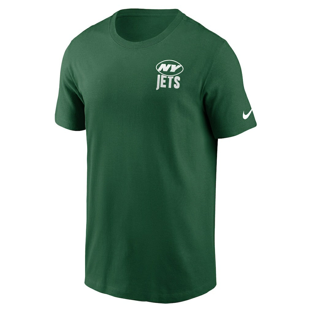 New York Jets Blitz Essential T-Shirt - Green | Nike on sale