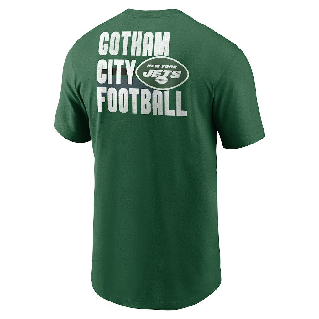 New York Jets Blitz Essential T-Shirt - Green | Nike on sale