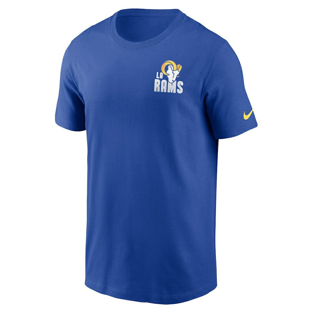 Los Angeles Rams Blitz Essential T-Shirt - Royal | Nike for sale