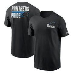 Carolina Panthers Blitz Essential T-Shirt - Black | Nike on sale