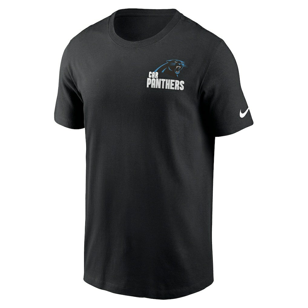 Carolina Panthers Blitz Essential T-Shirt - Black | Nike on sale