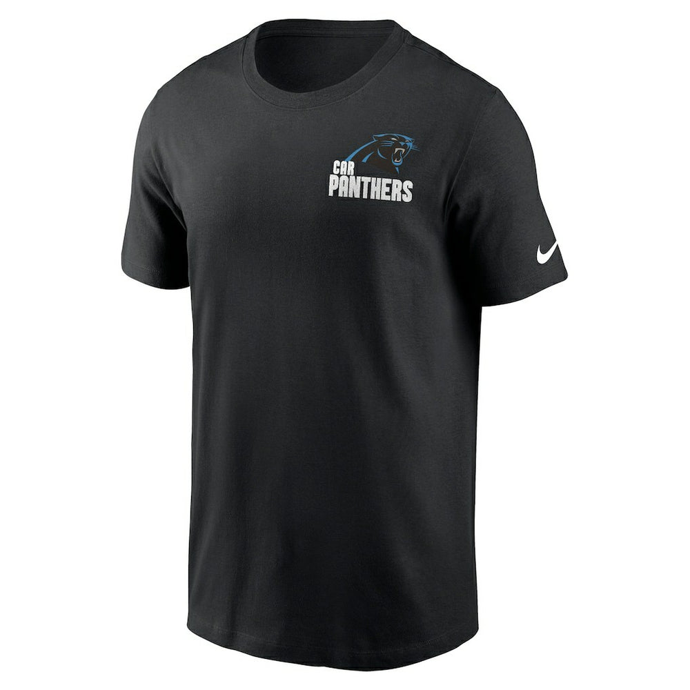 Carolina Panthers Blitz Essential T-Shirt - Black | Nike on sale