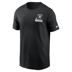 Las Vegas Raiders Blitz Essential T-Shirt - Black | Nike on sale