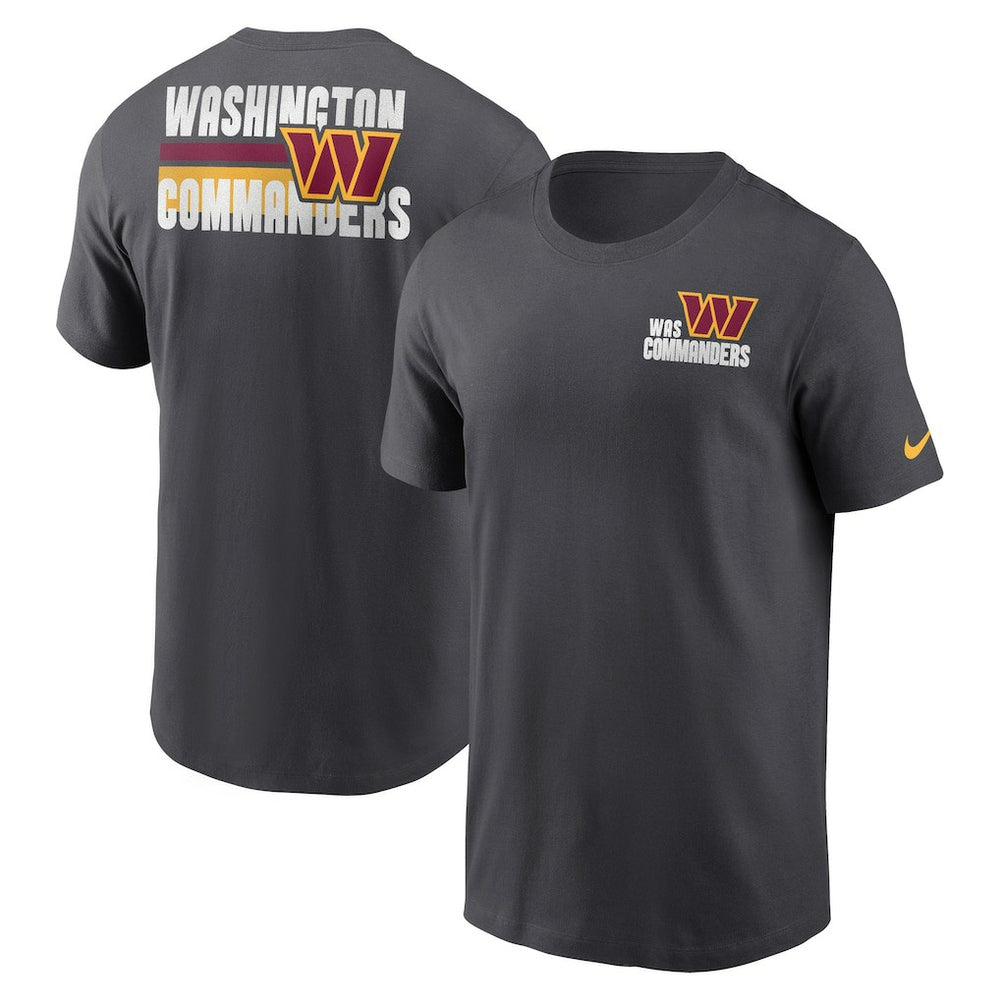 Washington Commanders Blitz Essential T-Shirt - Anthracite | Nike discount