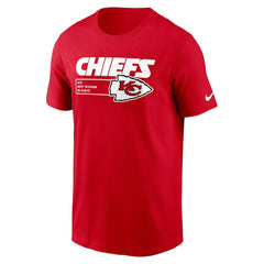 Kansas City Chiefs Division Essential T-Shirt - Red | Nike on sale