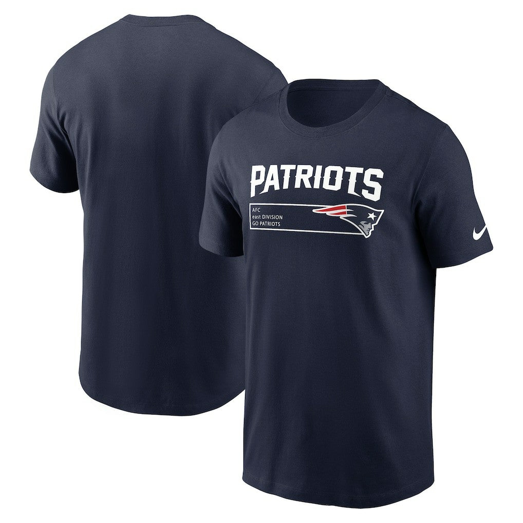 New England Patriots Division Essential T-Shirt - Navy | Nike discount