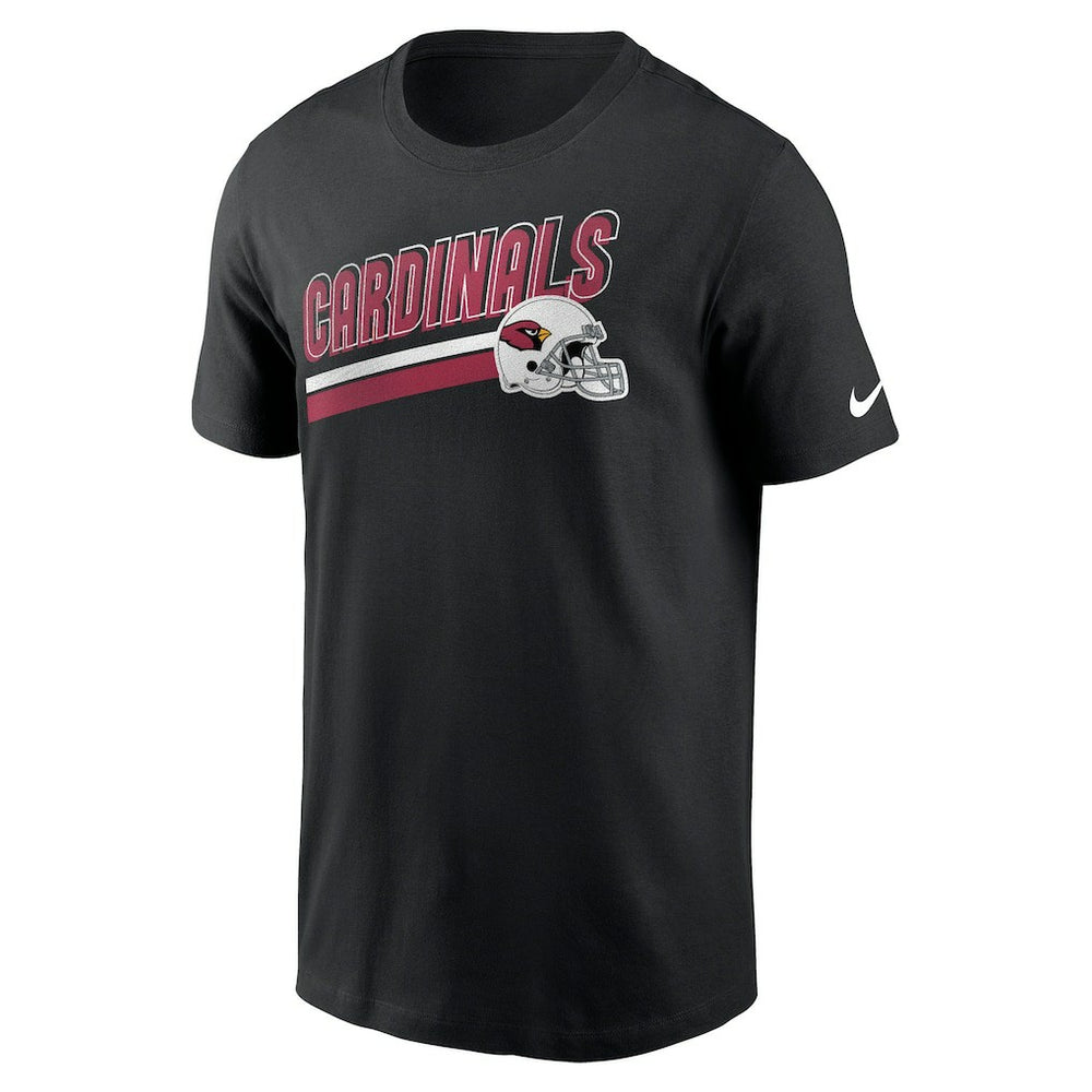 Arizona Cardinals Essential Blitz Lockup T-Shirt - Black | Nike for sale