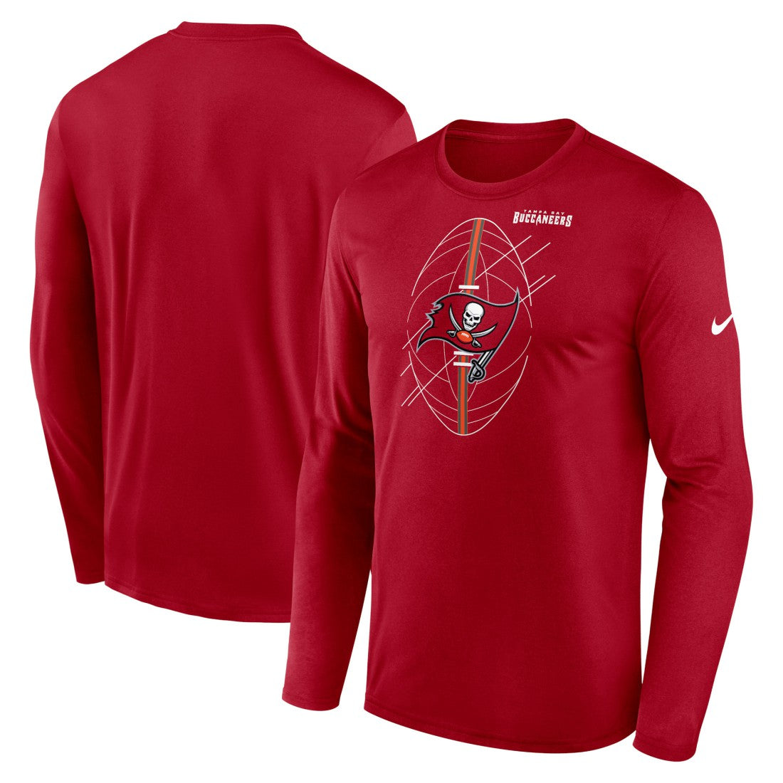 Tampa Bay Buccaneers Legend Icon Long Sleeve T-Shirt - Red | Nike cheap