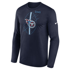 Tennessee Titans Legend Icon Long Sleeve T-Shirt - Navy | Nike on sale