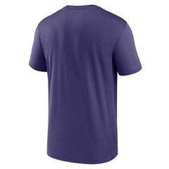 Baltimore Ravens Legend Wordmark Performance T-Shirt - Purple | Nike for sale