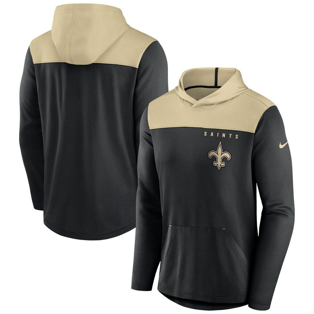 New Orleans Saints Fan Gear Pullover Hoodie - Black | Nike outlet