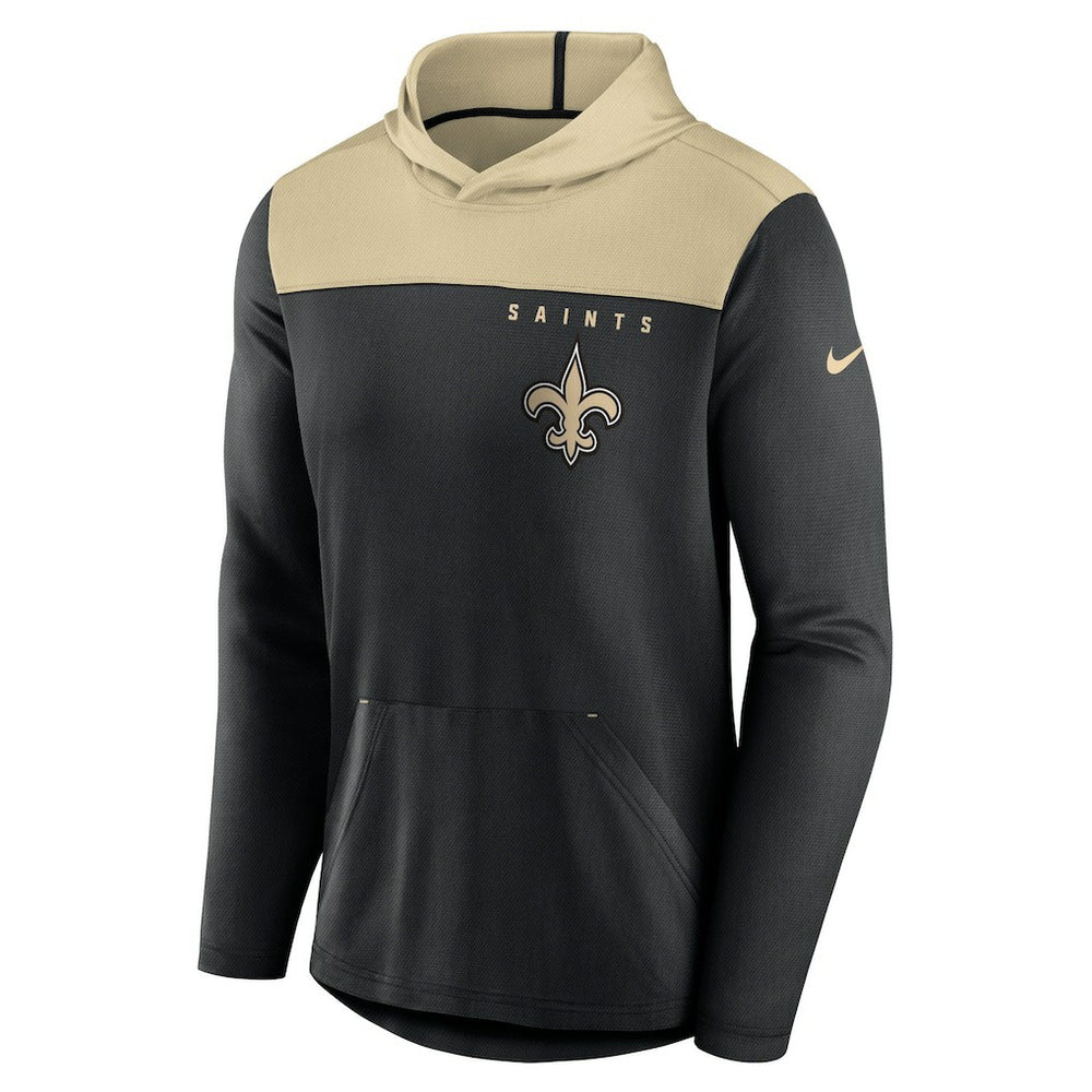 New Orleans Saints Fan Gear Pullover Hoodie - Black | Nike outlet