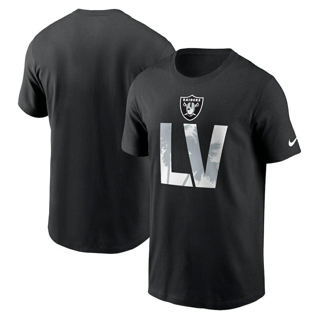 Las Vegas Raiders Local Essential T-Shirt - Black | Nike outlet