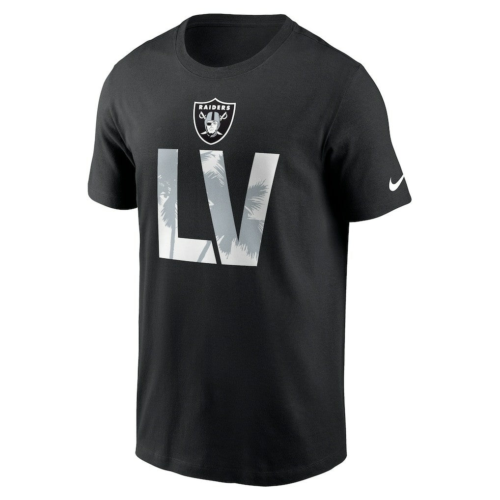 Las Vegas Raiders Local Essential T-Shirt - Black | Nike outlet