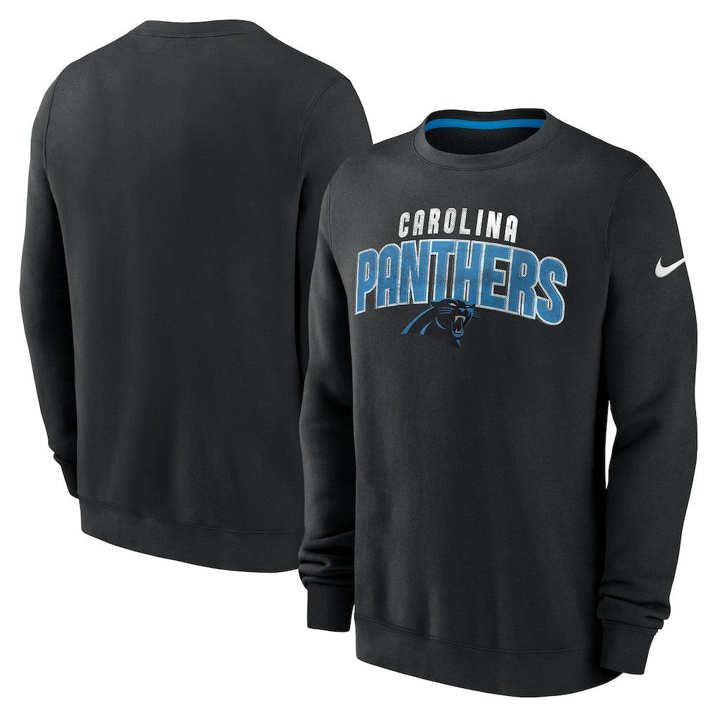 Carolina Panthers Rewind Club Pullover Sweatshirt - Black | Nike online