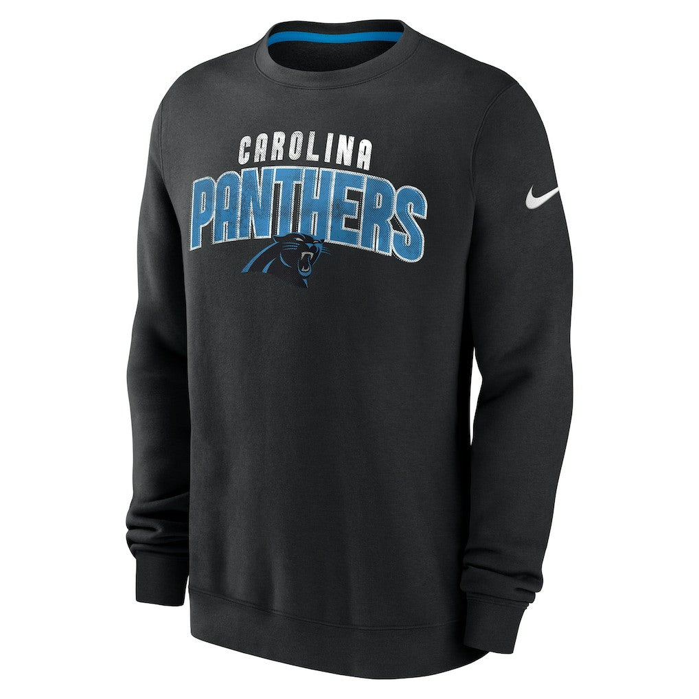 Carolina Panthers Rewind Club Pullover Sweatshirt - Black | Nike online