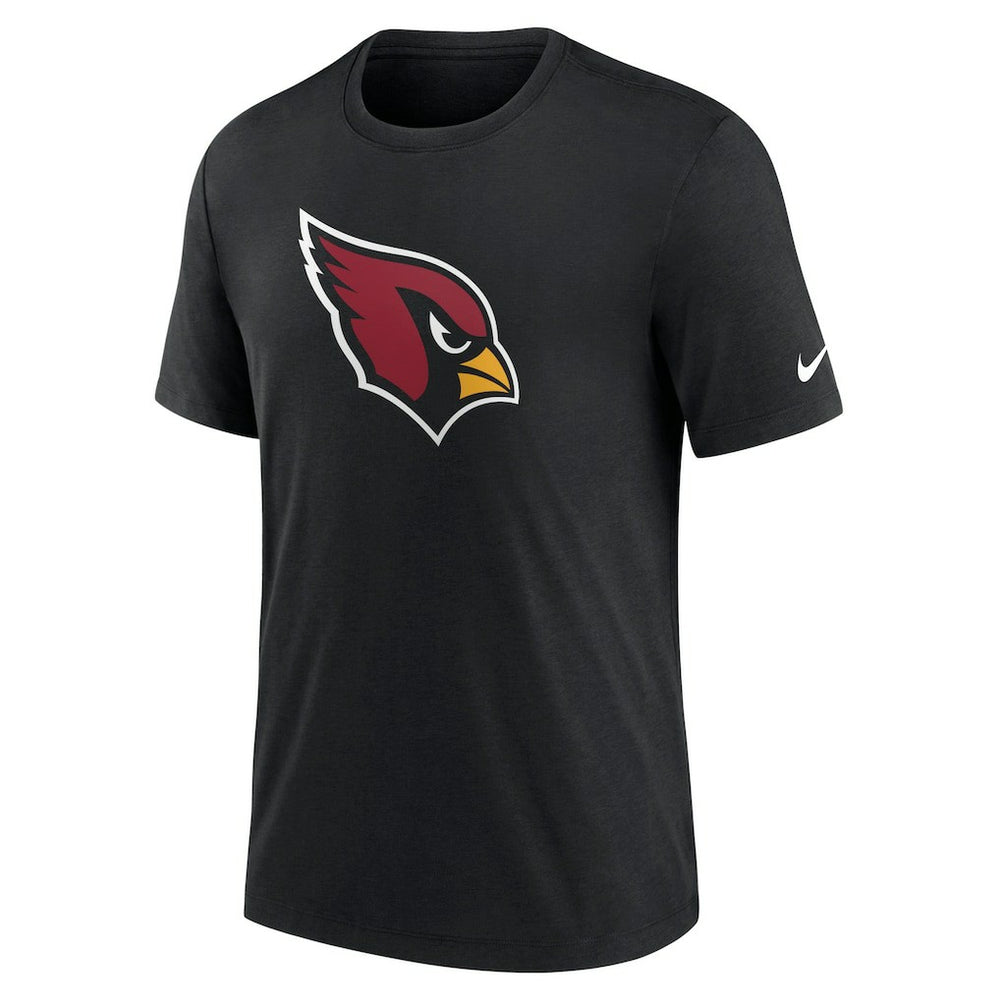 Arizona Cardinals Rewind Logo Tri-Blend T-Shirt - Black | Nike for sale