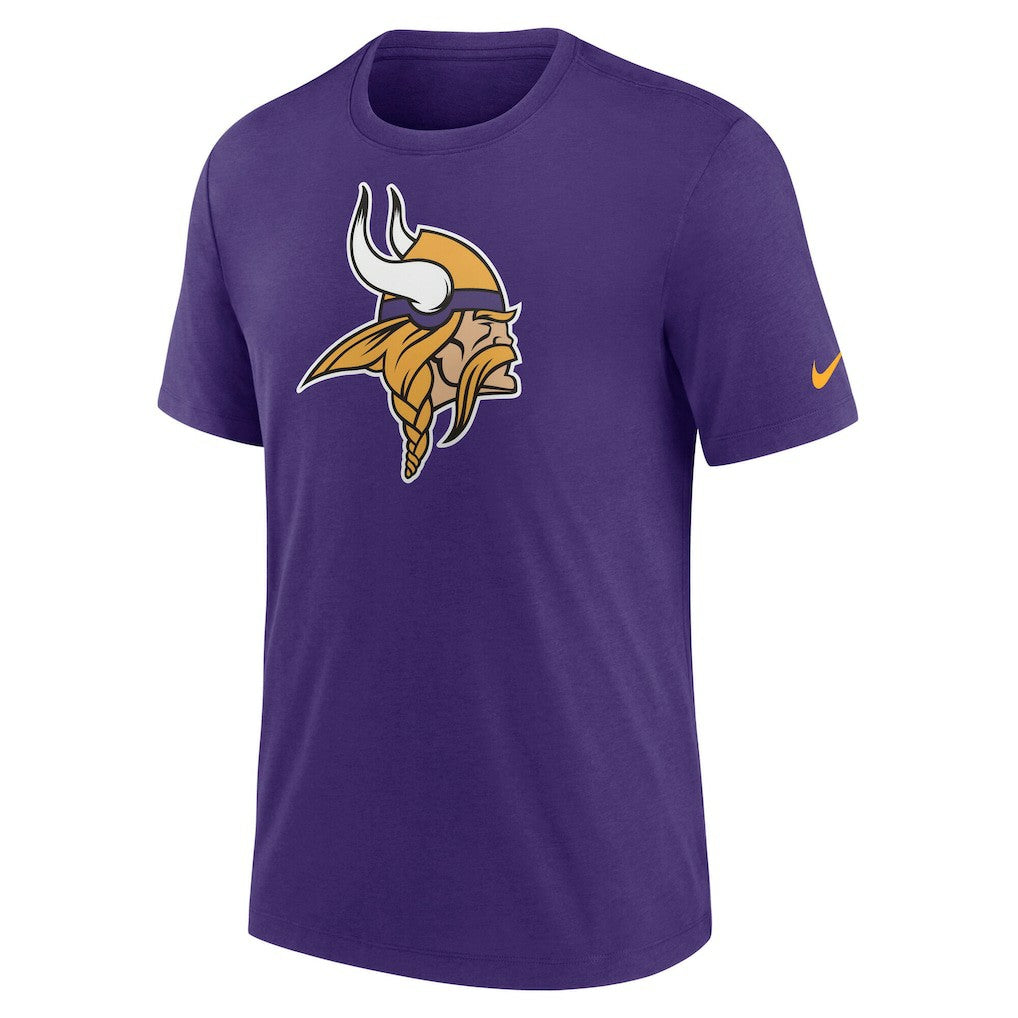 Minnesota Vikings Rewind Logo Tri-Blend T-Shirt - Purple | Nike online