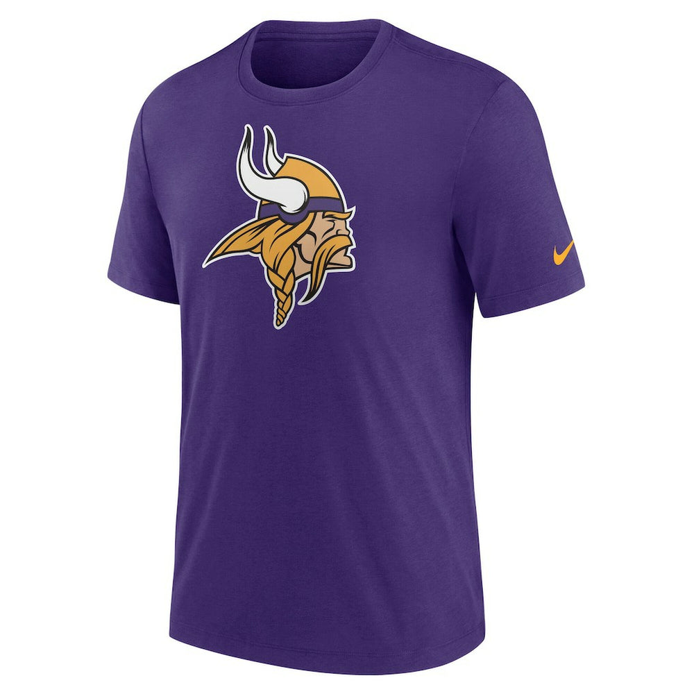 Minnesota Vikings Rewind Logo Tri-Blend T-Shirt - Purple | Nike online