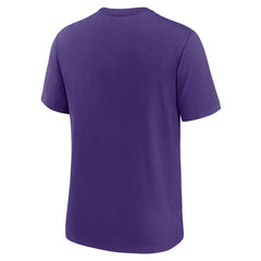 Minnesota Vikings Rewind Logo Tri-Blend T-Shirt - Purple | Nike online