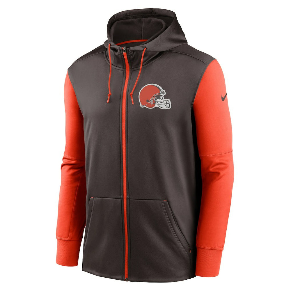 Cleveland Browns Performance Full-Zip Hoodie - Brown | Nike cheap