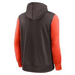 Cleveland Browns Performance Full-Zip Hoodie - Brown | Nike cheap