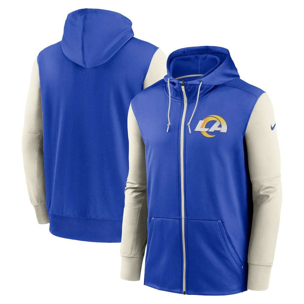 Los Angeles Rams Performance Full-Zip Hoodie - Royal | Nike outlet