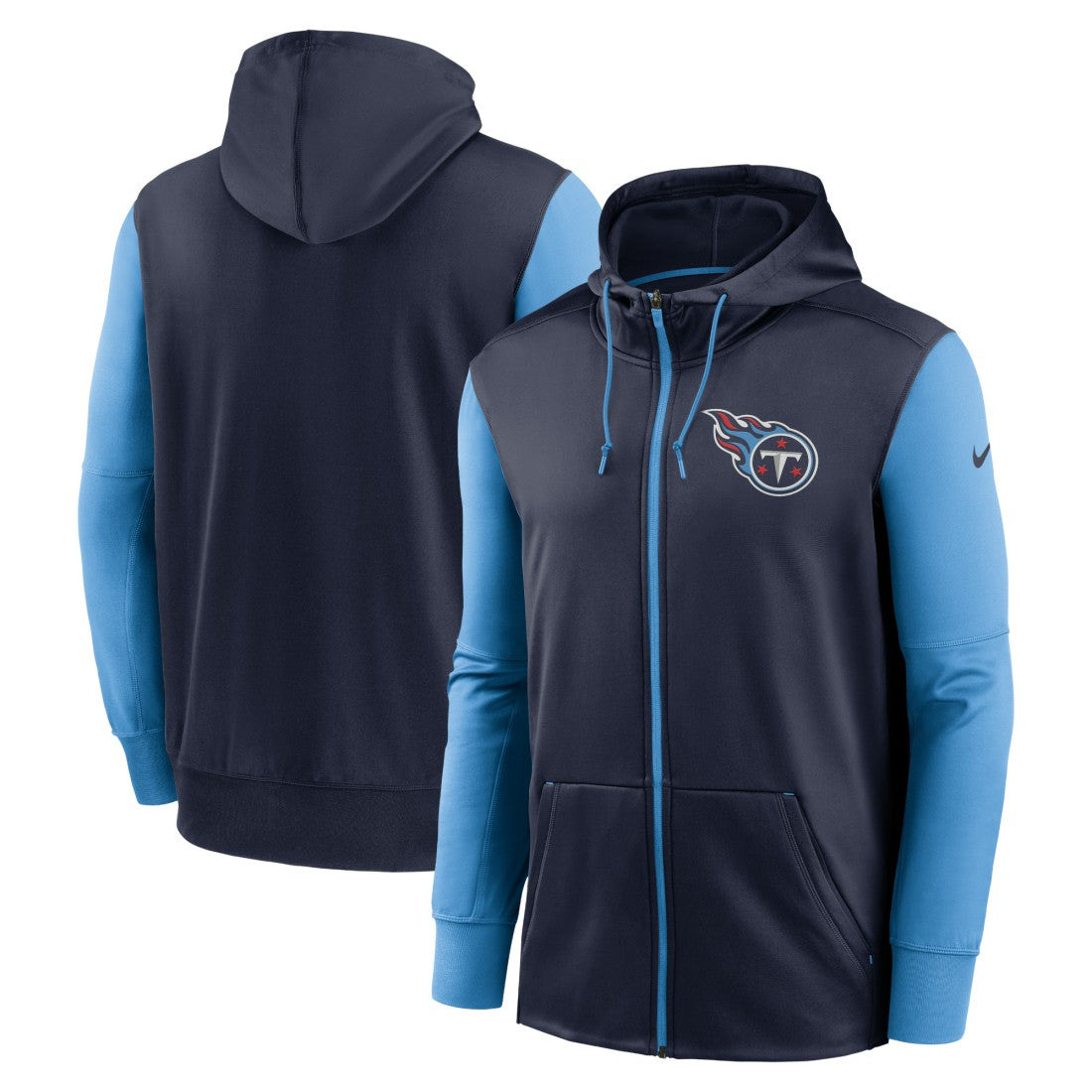 Tennessee Titans Performance Full-Zip Hoodie - Navy | Nike sale