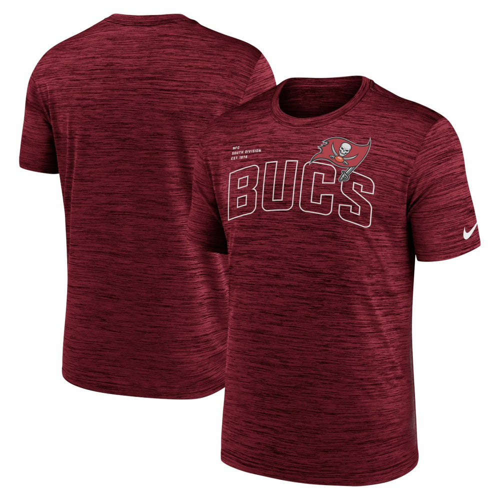 Tampa Bay Buccaneers Velocity Arch Performance T-Shirt - Red | Nike for sale