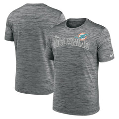 Miami Dolphins Velocity Arch Performance T-Shirt - Anthracite | Nike online