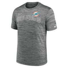 Miami Dolphins Velocity Arch Performance T-Shirt - Anthracite | Nike online