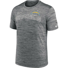 Los Angeles Chargers Velocity Arch Performance T-Shirt - Anthracite | Nike for sale