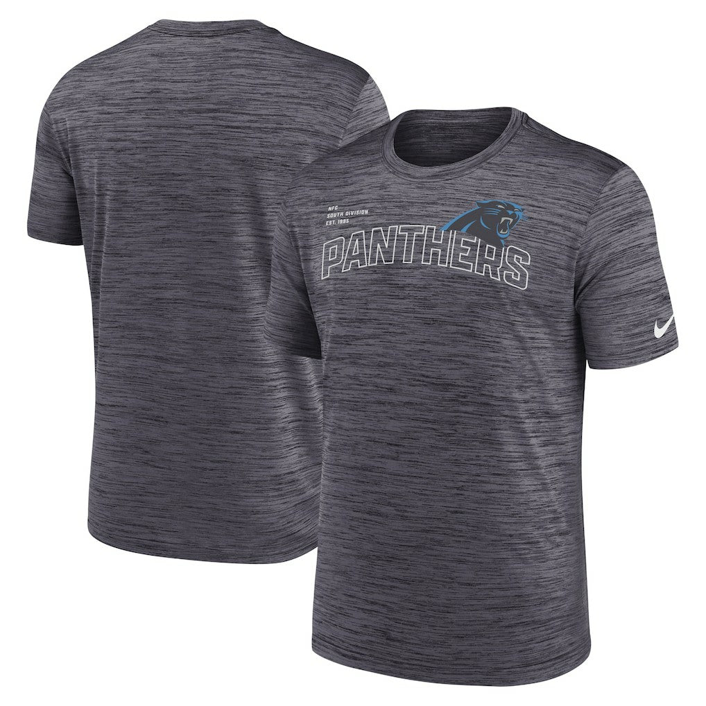 Carolina Panthers Velocity Arch Performance T-Shirt - Black | Nike discount